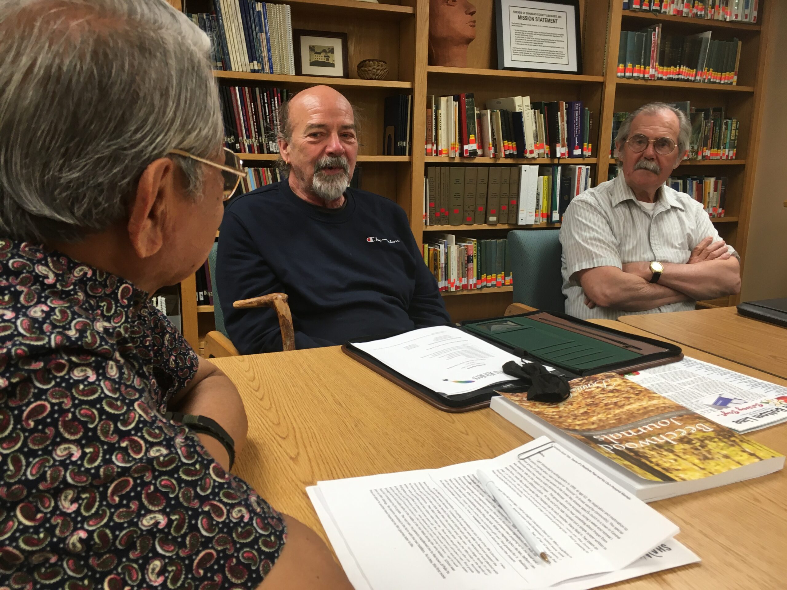 Shawano Area Writers meeting — June 17, 2021
